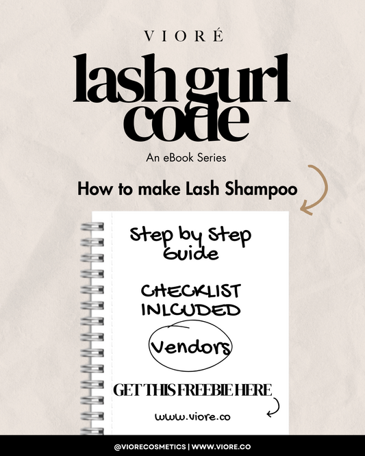 The Lash Gurl Code: How to Make Lash Shampoo